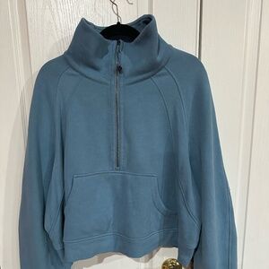 Lululemon Scuba Oversized Funnel Neck Half Zip